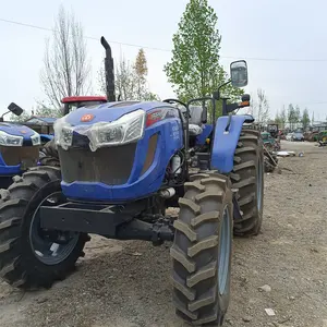china Easy to operate and beautiful color second hand tractor Iseki T954 95HP with installed air conditioner with good condition