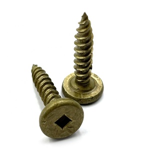 Vis autotaraudeuses à tête plate les plus vendues, fournies directement par l'usine, avec rongeur jaune 500 1000 pour le bois et la construction - Product Image 3