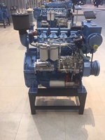 Moteur diesel marin Weichai Deutz WP4 avec bateau