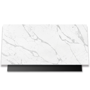 TMZ 5007 Crema PD, Piedra Artificial Blanca con Diseño de Cuarzo Impreso, Lujosa y Moderna, Gran Formato, Pulida, para Encimeras de Cocina, Paredes y Hoteles - Product Image 2