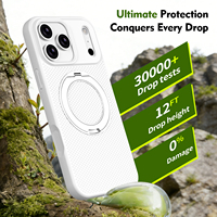 Étui de haute qualité pour iPhone 18 Pro Max, série de supports magnétiques en fibre d'aramide, norme européenne Rohs, certifié antichoc, coque de téléphone