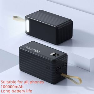 Estación de Energía Portátil de Alta Capacidad de 100000 mAh con Carga Rápida PD22.5W, 4 Puertos USB, Material de PVC - Product Image 2