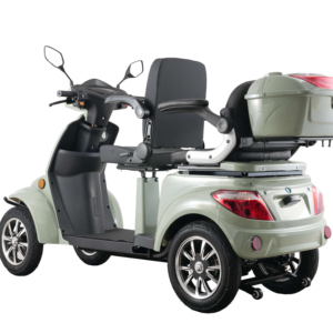 รถสกู๊ตเตอร์ไฟฟ้าสี่ล้อสำหรับผู้สูงอายุแบบมีเบรก  สามารถดัดแปลงเป็นรถครอบครัวได้  ผู้ผลิตเพื่อการค้าต่างประเทศ - Product Image 1