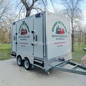 Venta de Remolques con Unidades Móviles para Baños 2025, Baños Temporales de Lujo Móviles para Campamentos con Inodoro Portátil - Product Image 5