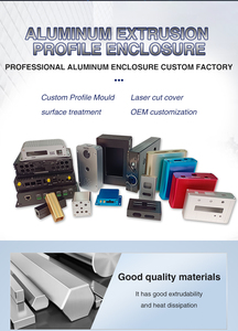 Boîtier électronique en alliage d'<span class=keywords><strong>aluminium</strong></span> avec découpe d'interface de précision, décodeur DMX512 avec installation de prises RJ45 et XLR - Product Image 5
