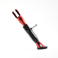 Support de béquille latérale réglable et durable pour moto, scooter et véhicule électrique
