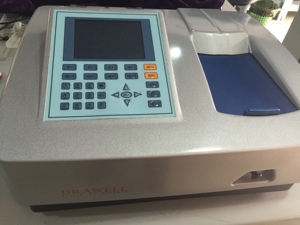 เครื่องวัดสเปกโตรมิเตอร์การปล่อยก๊าซ DRAWELL DU-8800D ช่วงความถี่สเปกตรัม 1.8 นาโนเมตร/1.0 นาโนเมตร ความแม่นยำของความยาวคลื่น 0.3 นาโนเมตร พอร์ตเอาต์พุต USB/RS232 - Product Image 5