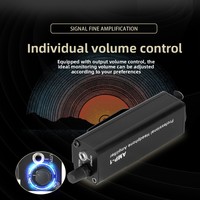 Amplificateur de casque Lengtion AMp-1, amplificateur stéréo pour casque, écouteurs, entrée XLR/6,35 mm, sortie 3,5 mm, convertisseur audio portable, volume