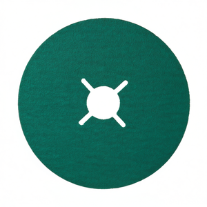 แผ่นใยขัดคอรันดัม 125x22 มม. พร้อมสารหล่อเย็น AB3080 สำหรับงานขัด - Product Image 2