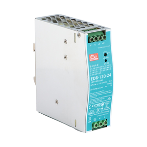 EDR-120-24 120W 24V 5A แหล่งจ่ายไฟราง DIN AC-DC แบบสวิตช์สำหรับอุตสาหกรรม สำหรับระบบควบคุมอัตโนมัติ - Product Image 2
