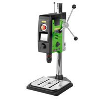 Mini perceuse à colonne BG-518802 800W 13mm, perceuse de table en aluminium robuste, fraiseuse portable, mandrin de précision sans clé
