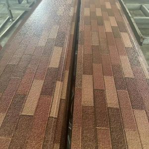 Panneaux sandwich en laine <span class=keywords><strong>de</strong></span> roche ignifugés, imperméables, isolants thermiquement et acoustiquement, avec revêtement métallique pour murs et toitures <span class=keywords><strong>de</strong></span> maisons préfabriquées - Product Image 4