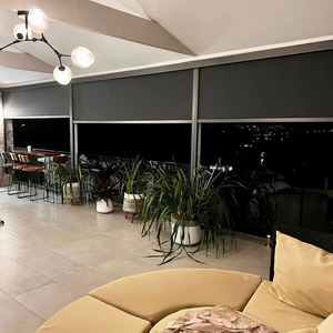 تصميم عصري مخصص ذكي مصاريع كهربائية تعمل بمحركات ، ستائر كهربائية تعتيم للمنزل - Product Image 2