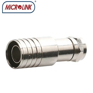 <span class=keywords><strong>75</strong></span> ohmios tipo F enchufe recto CATV montaje RG11 F macho Twist-On Crimp conector RF 2A impermeable - Product Image 2