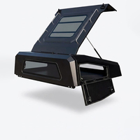 Cubierta Rígida de Aluminio para Camioneta, Tipo Camper, para Camionetas Pickup de Tamaño Grande y Mediano, Todoterreno 4X4, para Camping