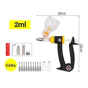 पोल्ट्री भेड़ और पशु टीकाकरण के लिए समायोज्य सुविधा के साथ अभिनव 2 मिली स्वचालित पशु चिकित्सा सिरिंज - Product Image 4