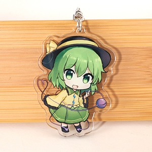 Alta calidad logotipo personalizado impreso 3d de <span class=keywords><strong>dibujos</strong></span> animados <span class=keywords><strong>anime</strong></span> encanto claro llavero de acrílico - Product Image 1