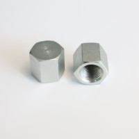 Capuchon NPT pleine taille en acier inoxydable/acier au carbone, capuchon de tuyau femelle hexagonal NPTF, raccord hydraulique, bouchon NPT