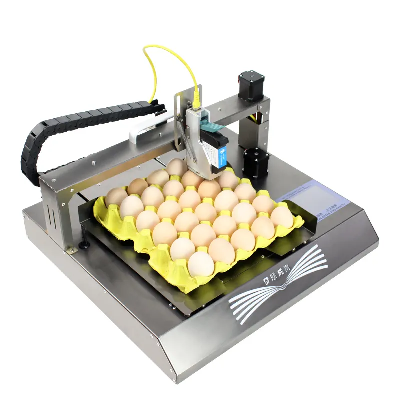 Macchina da stampa automatica intelligente della stampante del timbro della data dell'uovo di industria