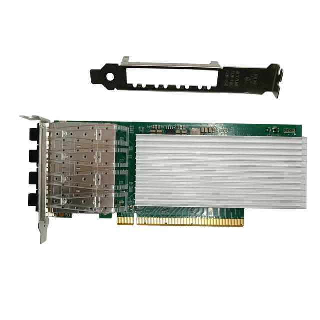 HZ25E810F4 25G Four-Port PCIe Network Card SFP28 Interface PCIe Gen4.0X16