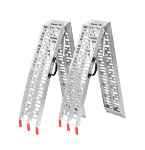 Rampe pliante en aluminium pour moto, support de levage automatique, rampe arrière pour véhicule, pour service et stationnement de VTT - Product Image 2
