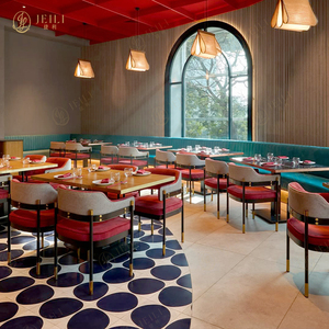 Tùy Chỉnh Sang Trọng Thương Mại Bộ Đồ Nội Thất Cho Morden Cổ Điển Khách Sạn Nhà Hàng Gian Hàng Chỗ Ngồi Gỗ Sồi Cafe Bàn Và Ghế - Product Image 2