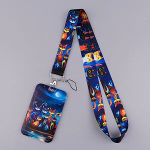 Cordones para llaves, correas de cuello de anime, para tarjetas de identificación, llaveros de gimnasio, soportes para llaves, cuerda colgante DIY, accesorios para llaveros, regalos - Product Image 3