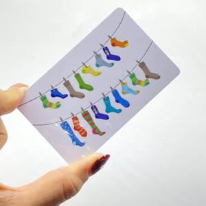 Cartes de visite en PVC pour gestionnaire de médias sociaux, image de marque sur les réseaux sociaux - Product Image 4