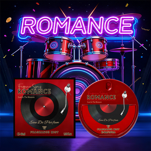 Perfume Corporal en Botella Redonda con Forma de Tocadiscos de Vinilo, Aroma Duradero, 40 ml, 1.35 oz, Regalo para Ella - Product Image 1