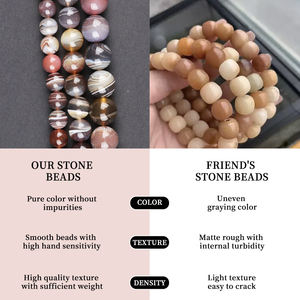 Perle Rotonde in <span class=keywords><strong>Pietra</strong></span> Naturale <span class=keywords><strong>di</strong></span> <span class=keywords><strong>Occhio</strong></span> <span class=keywords><strong>di</strong></span> <span class=keywords><strong>Tigre</strong></span>, Ametista e Quarzo Cristallo da 4-12mm per la Creazione <span class=keywords><strong>di</strong></span> Gioielli - Prodotto <span class=keywords><strong>di</strong></span> Punta - Product Image 6