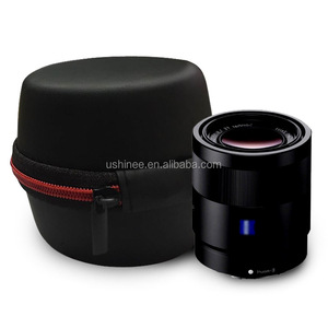 Étui pour objectif d'appareil photo EVA pour objectif <span class=keywords><strong>Canon</strong></span> <span class=keywords><strong>EF</strong></span>/1.4 USM, téléobjectif standard, coque rigide de voyage, organisateur d'objectifs DSLR - Product Image 1
