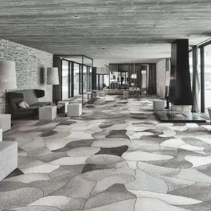 custom design area rug full room floor black and white carpet