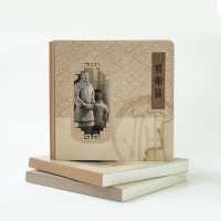 Carnet à couverture rigide 3D sculpté en terre cuite, design créatif, album commémoratif, papeterie haut de gamme, cadeau