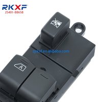 Interruptor de Control de Elevalunas Eléctrico para Automóvil, Botón de Elevador de Ventanas para NISSAN NAVARA PICKUP 04-16 OEM 25401-BB65B