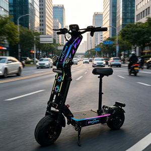 Scooter Eléctrico G14 al por Mayor, Almacén en EE. UU., 72V 35Ah, Autonomía de 80-100KM, Arranque NFC, Motor Dual, Certificado CE, Scooter Eléctrico Plegable para Adultos - Product Image 1