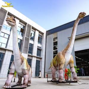 Dinosaurio Animatrónico de Fibra de Vidrio Ocean Art para Parques de Dinosaurios, Parques de Aventuras y Centros Comerciales - Proveedor de Modelos Artificiales Personalizables - Product Image 4