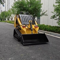 SMT-480 23PS Benzin-Mini-Kompaktlader mit 4-in-1 Schaufel für Landwirtschaft, Garten, Landschaftsbau und Kleinere Hofprojekte
