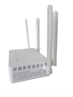 Modem ST886 ONU Fiber Optik WIFI 6 4 untuk USB 2.4G/5G Dual Band FTTH 4 Antena SKD 747 Rumah Baru Kualitas Terbaik Fungsional dengan Baik