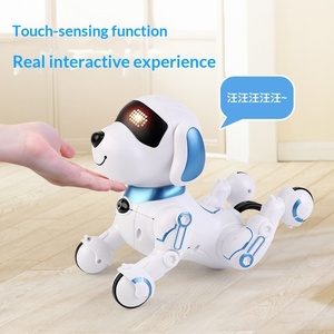 หุ่นยนต์สุนัขอัจฉริยะ AI เดินได้ พูดได้ ตั้งโปรแกรมได้ เล่านิทานภาษาอังกฤษ ของเล่นเสริมพัฒนาการเด็กเล็ก ผลิตจากพลาสติก ABS ชานตู - Product Image 4