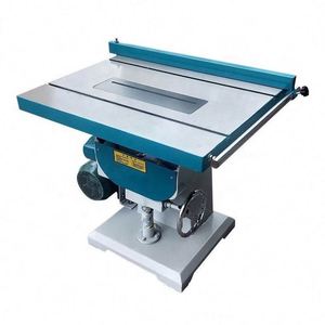 Machine à bois universelle pour le travail du bois, avec rail de guidage inclinable, pour la refendage, le rainurage et la découpe multi-lames, et scie circulaire - Product Image 2