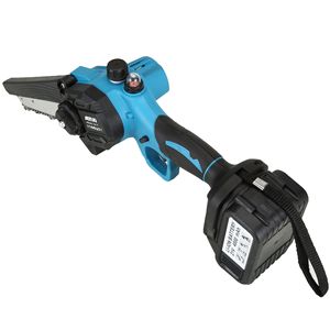 21V có thể sạc lại pin lithium mini điện Chainsaw cầm tay không dây công nghiệp & tự làm công cụ cắt gỗ - Product Image 5