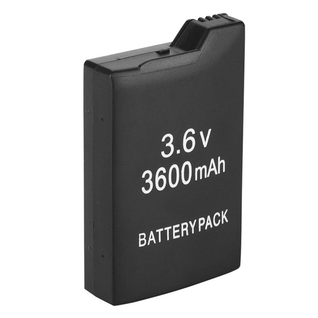 3600mAh 3.6V Rechargeable Lithium Ion Battery Pack for PSP1000/2000/3000 Console Gamepad Replacement