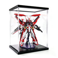 Housse anti-poussière en acrylique pour kit de modèle Gundam PG Gunpla 1/60, boîtier de protection anti-UV, vente en gros en vrac OEM