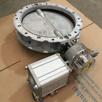Butterfly Valve DN100 DN150 DN200 DN250 DN300 SICOMA Dijual Suku Cadang untuk Pabrik Batching Beton