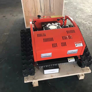 Tondeuse à gazon automatique de type chenille 9HP, petite tondeuse à gazon à essence, robot de jardin, équipement de service pour la coupe de l'herbe pour l'agriculture - Product Image 6