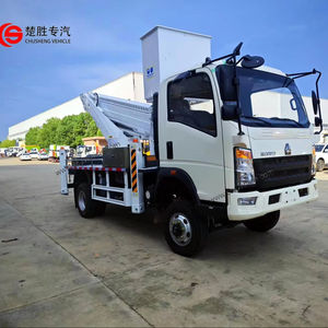 ใหม่ sinotruck HOWO 35เมตรแพลตฟอร์มการทำงานทางอากาศรถยกของผู้ผลิตรถบรรทุกทางอากาศ - Product Image 1