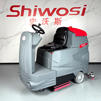 Balayeuse autoportée robuste SHIWOSI S15 |   Balayeuse électrique à faible bruit et haute capacité pour centres commerciaux et aéroports