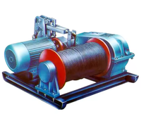 Cabrestante Eléctrico con Cable de Acero y Control Remoto Inalámbrico para Uso Industrial Pesado, Elevación de Barcos y Automóviles, Construcción de Aleación de Aluminio