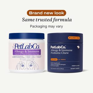 Probióticos Inmunitarios para Perros con Alergias, Favorecen la Salud Digestiva e Inmunitaria, Sin <span class=keywords><strong>Nueces</strong></span>, Sabor <span class=keywords><strong>a</strong></span> Cerdo, 30 Masticables Blandos - Product Image 2