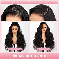 Perruques Lace Front Pré-Coupées Cheveux Humains Prêtes à Porter Sans Colle 13x4 Dentelle HD Idéales pour Débutantes Cheveux Vierges Naturels Couleur Naturelle
